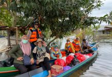 FJPI Kalsel Salurkan Bantuan Banjir Lagi