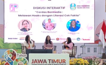 Kolaborasi Dindik Jatim dan FJPI Jatim Tegaskan Pentingnya Mendukung Literasi Cek Fakta
